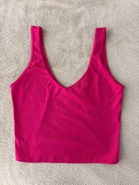 Hollister Vibrant Pink V-Neck Tank